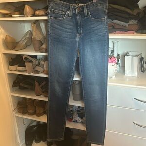 Jcrew high rise skinny Jean size 25
